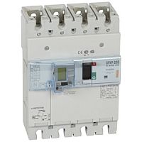 Автоматический выключатель DPX3 250 - термомагн. расц. - с диф. защ. - 25 кА - 400 В~ - 4П - 200 А | код. 420228 |  Legrand 